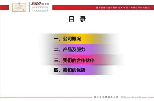 壹卡会商户开发ppt
